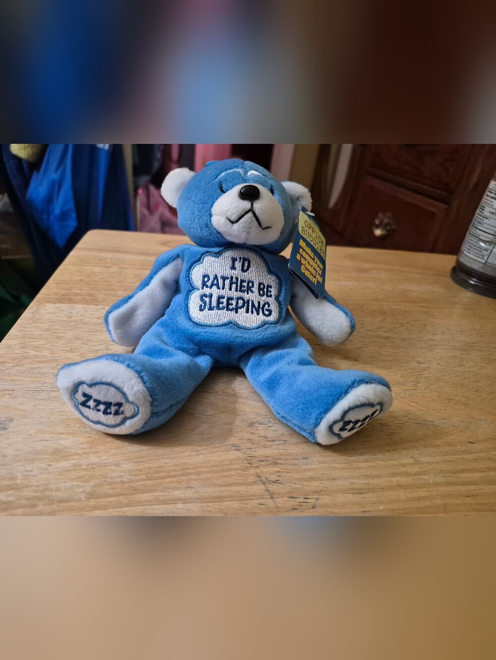 Vintage Standen Office Buddies Id Rather Be Sleeping Bear NWT